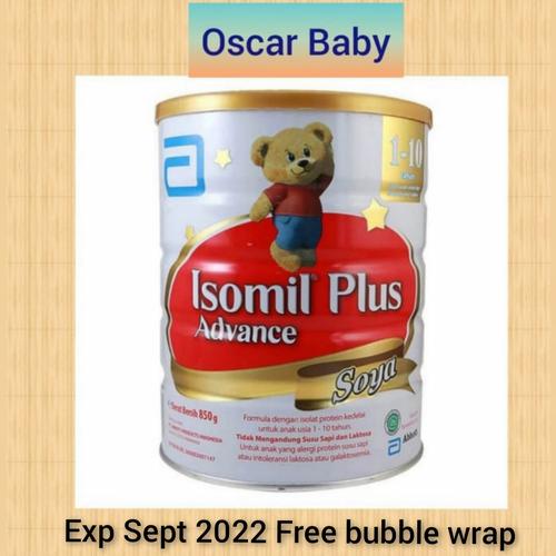 Foto Produk Isomil Plus Advance Soya 1-10 tahun 850 gr no dari Oscar Baby