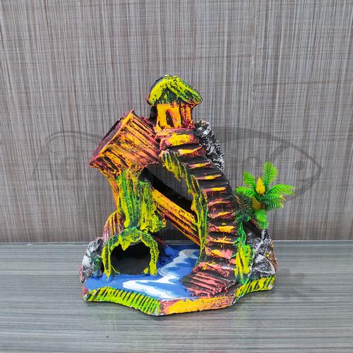 Foto Produk TEBING MIRING RUMAH HIASAN AQUARIUM AQUASCAPE dari ADRAQUATIC