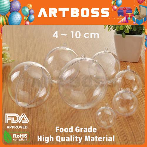 Foto Produk Bola akrilik transparan Acrylic transparent ball chocolate Bomb mold - 4 cm dari Artboss