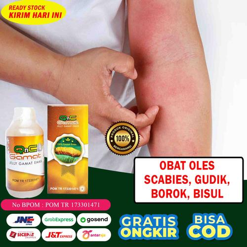 Foto Produk Obat Scabies, Gatal Kulit, Borok, Bisulan, Gudik, Jelly Gamat Original dari Dijeksi Herbal