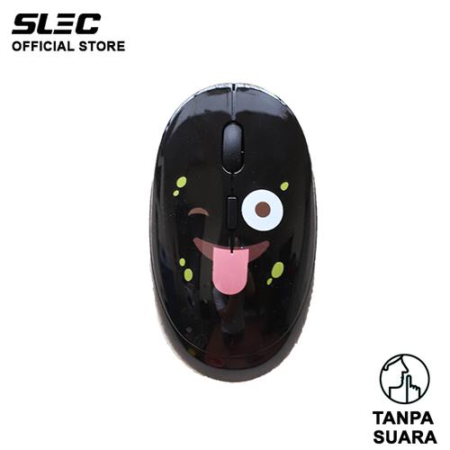 Gambar SLEC Mouse Wireless Silent NC200 - BLACK dari SLEC Official Store Tokopedia