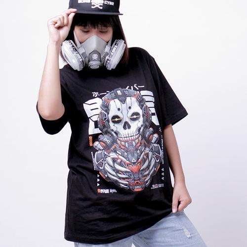 Foto Produk Bonecybr SKULICON: Unisex T-shirt_Hitam - S dari BONECYBR Official