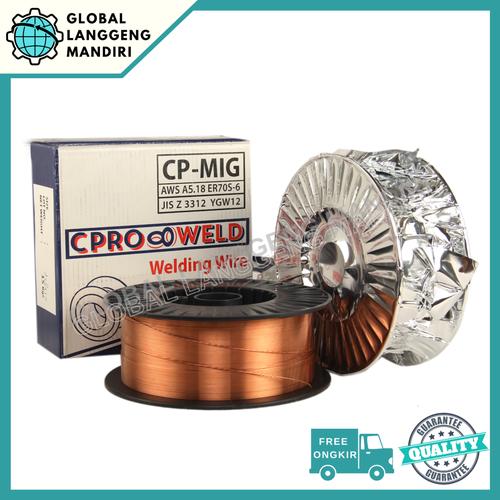Promo Mig Wire Welding Wire c.o2 1.2mm / 1.2 mm Solid Wire KAWAT LAS CO