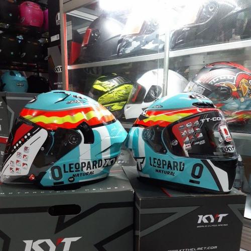Tt Course Leopard Jual HELM KYT TT COURSE JAUME LEOPARD COUPLE KYT