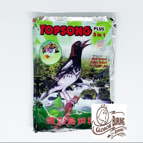 Jual PAKAN BURUNG KACER ANIS CUCAK MURAI DLL PENAMBAH GACOR MERK TOPSONG - Kota Bandung - Glodok Burung Bandung | Tokopedia