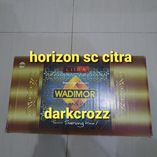 Foto Produk Sarung Wadimor - motif Horison dari darkcrozz