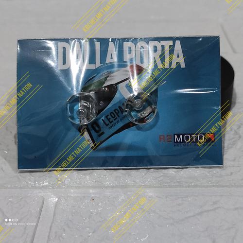 Foto Produk tear off post dual replika pinlock - Clear dari Kbc Helmet Nation