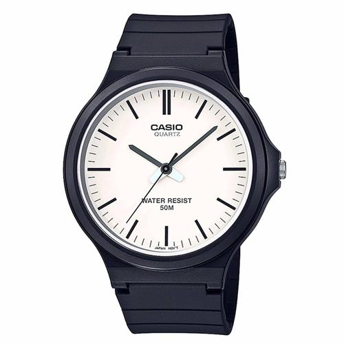 Foto Produk CASIO MW-240-1EVDF - Jam Tangan Pria - Hitam Balok - Putih dari Liga Arloji
