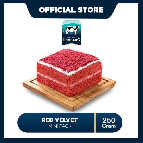 Gambar Bolu Susu Lembang Red Velvet - Mini Pack (250gr) dari Bolu Susu Lembang Official Kota Bandung Tokopedia
