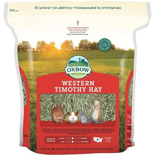 Foto Produk Oxbow Western Timothy 90oz Rumput Kelinci Marmut Chinchilla 2551gr - EXP 2022-02 dari Hime petshop