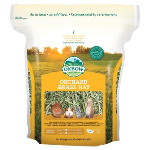 Foto Produk Oxbow Orchard Grass 40oz Rumput Kelinci Marmut Rabbit Hay Grass 1130gr - EXP 2022-10 dari Hime petshop
