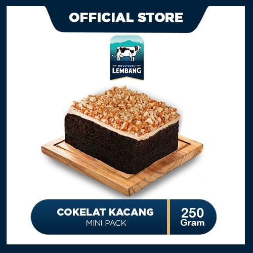 Gambar Bolu Susu Lembang Cokelat Kacang - Mini Pack (250gr) dari Bolu Susu Lembang Official Kota Bandung Tokopedia