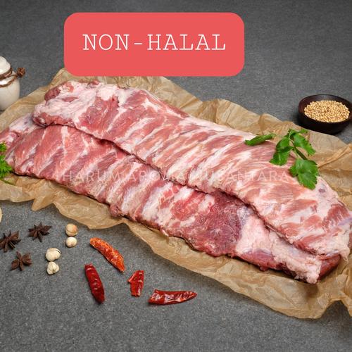 Foto Produk Daging Babi Tulang Iga Murni Spare Ribs dari YYPORK