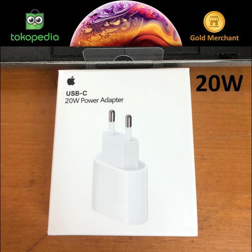 Jual (ORIGINAL) Apple USBC 20W / 18W Power Adapter iPhone 12 Fast