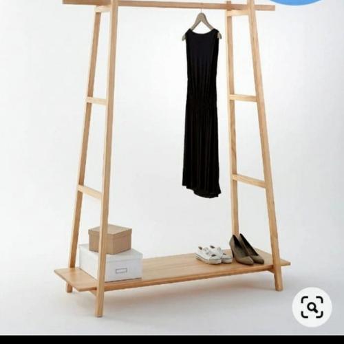 Jual Costum Gantungan Rak Baju Kayu Modern Kota Tangerang Selatan Kayu Glory Tokopedia