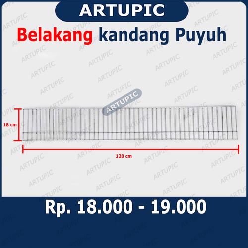 Foto Produk BELAKANG Kandang Puyuh Kawat Galvanise Artupic HANYA BELAKANG SAJA dari ArtupicPeralatanPeternak