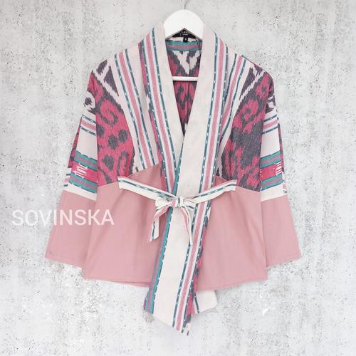 Foto Produk Atasan Tenun WP 176 Pink V2 - XL dari Sovinska