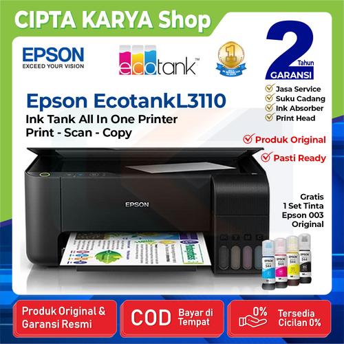 Jual PRINTER EPSON L3110 Eco Tank All 