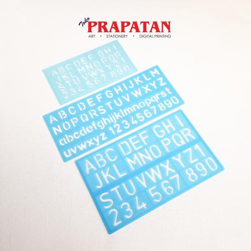Jual Penggaris Sablon Mal Huruf Angka Mal Abjad Butterfly 250 Jakarta Timur Toko Prapatan Alat Lukis Tokopedia