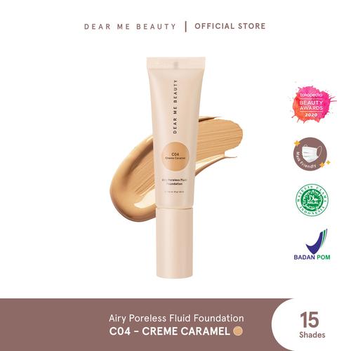 Foto Produk Airy Poreless Fluid Foundation - Creme Caramel dari Dear Me Beauty