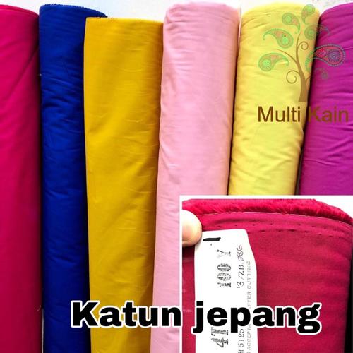Foto Produk bahan kain katun jepang quality TOKAI meteran dan grosir harga pabrik - 11 hitam dari multi kain