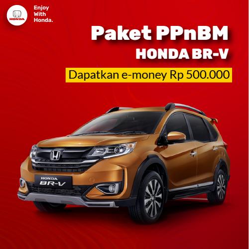 Foto Produk New Honda BR-V 2021 - Paket Relaksasi PPnBM 100% dari Honda Bintang Madiun