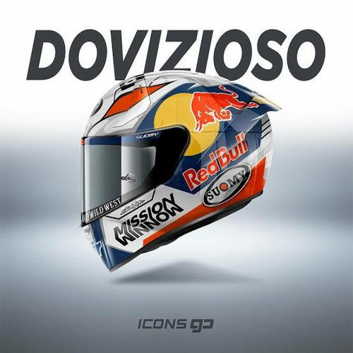 Jual HELM SUOMY SR GP ANDREA DOVIZIOSO 