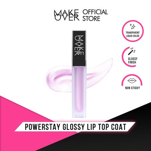 Foto Produk MAKE OVER Powerstay Glossy Lip Top Coat 6.2 g dari Make Over Official Shop