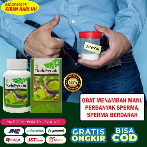 Foto Produk Obat Menambah Mani, Perbanyak Sperma, Sperma Berdarah Keloreena dari Dijeksi Herbal