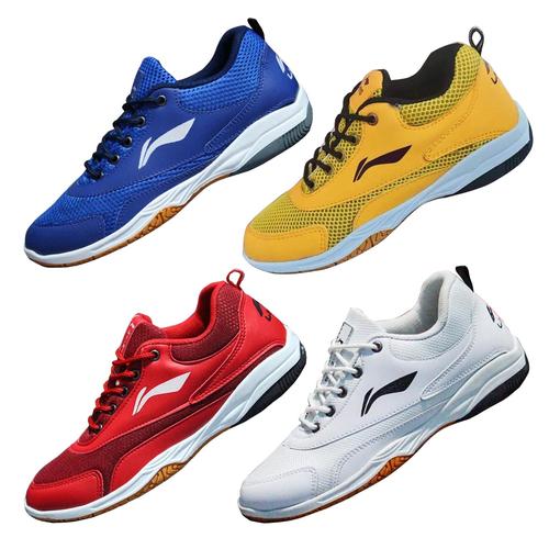 Foto Produk SEPATU OLAH RAGA BADMINTON MERK LINNING PRODUK LOKAL - Putih, 39 dari TOKOSEPATUATO
