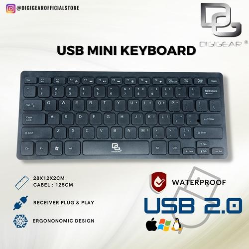 Gambar Digigear Keyboard Mini USB dari DIGIGEAR Official Store Jakarta Barat Tokopedia