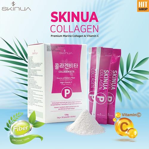 Gambar SKINUA Collagen Vita - Minuman Kolagen & Suplemen Kulit/Vitamin C - 7 sachet dari HITSHOP INDONESIA Jakarta Selatan Tokopedia