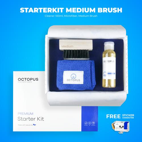 Foto Produk Shoe cleaner starker kit / pembersih sepatu octopus dari OCTOPUS_BRAND