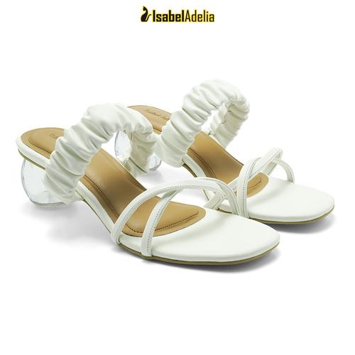 Foto Produk IsabelAdelia SHANNON Block Heels Transparan - Putih, 37 dari Isabel adelia official
