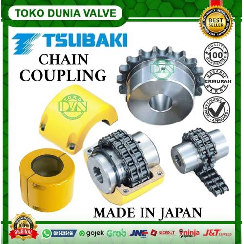 Jual TSUBAKI CHAIN COUPLING CR6018 MAX BORE 56mm Jakarta Pusat