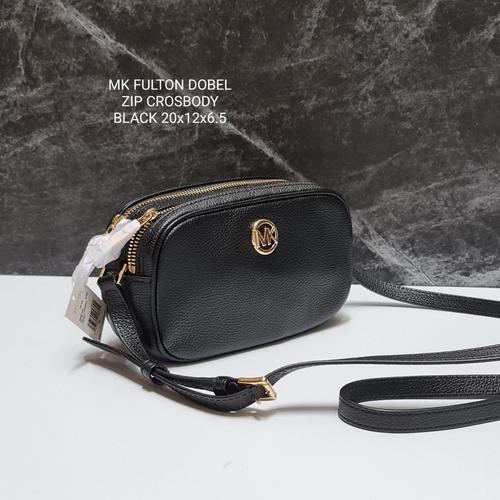Michael Kors Fulton Crossbody Bag Black 