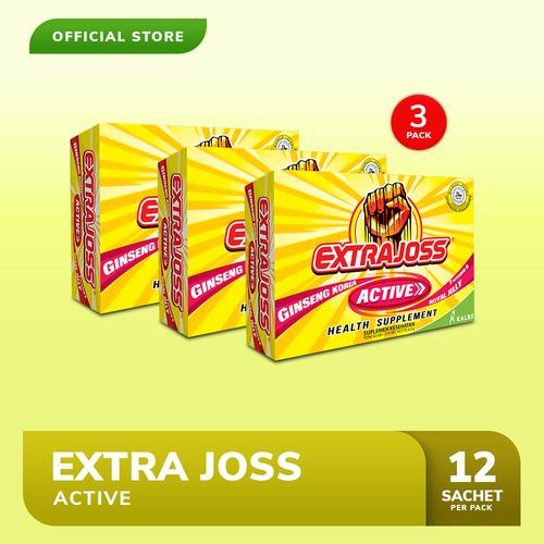 Foto Produk Extra Joss Active B7 3 Pack (36 Sachet) dari Bintang Toedjoe Official