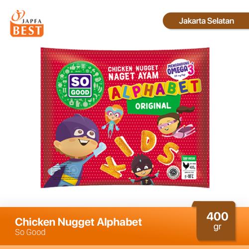 Foto Produk Nugget Ayam Alphabet So Good 400 gr dari Japfa Best Jakarta