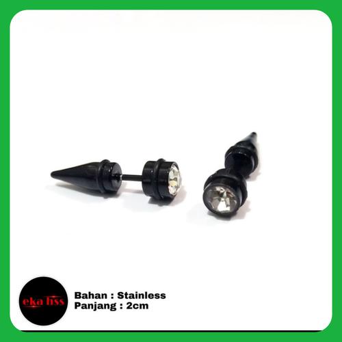 Foto Produk anting pria hitam xk11 dari eka hss