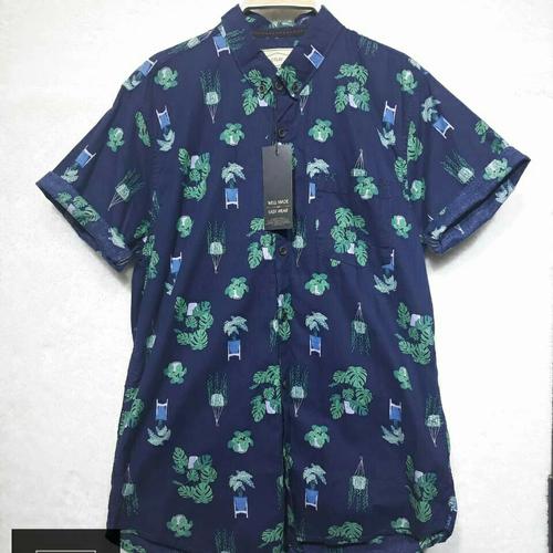 Jual Kemeja Santai Pria Lengan Pendek 