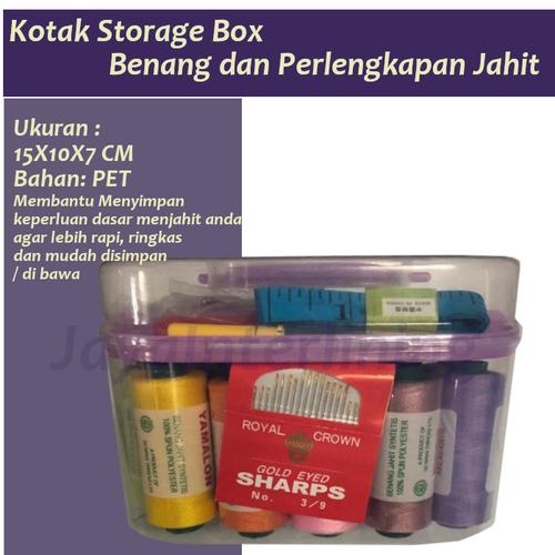 Gambar Kotak Jahit Sewing Kit Storage Box Premium - 1 SET YAMALON dari ZHUMAR JAYA INTERLINING Jakarta Pusat Tokopedia