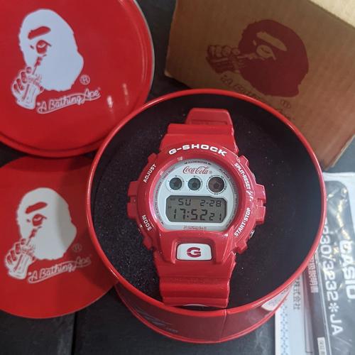 【中古】G-SHOCK A BATHING APE×COCA-COLA CASIO G-SHOCK A BATHING APE x COCA COLA collaboration DW