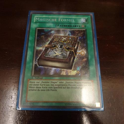 Jual Kartu Yugioh Magic Formula Secret Rare 1st German Edition Jakarta Barat Drags Shop Tokopedia