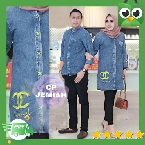 Jual BAJU COUPLE PASANGAN ATASAN SUPER 
