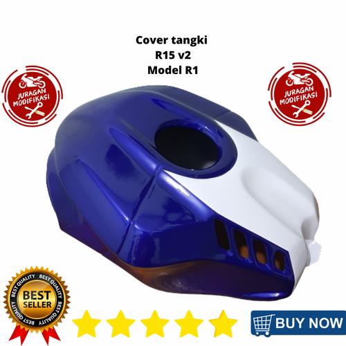 Jual kondom tanki / cover tanki yamaha R15 model R1 spesial - Kota ...