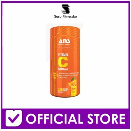 Foto Produk Ans Vitamin C 500 Mg 100 Capsul (Chewables bisa di kunyah) dari Susu fitnessku