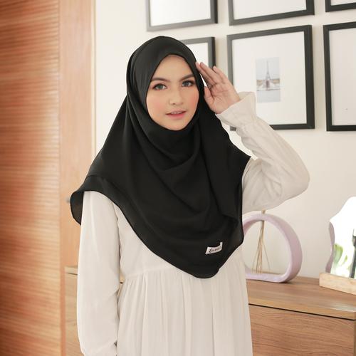 Foto Produk Hijab Ellysha JELITA STYLIST HIJAB INSTANT BLACK dari Hijab Ellysha Official