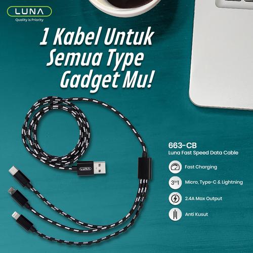 Foto Produk Luna USB Cable RCB-663CB dari Luna Life