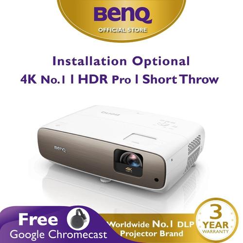 Foto Produk Proyektor BenQ W2700 True 4K HDR DLP UHD Short Throw Home Projector dari BenQ Official Store