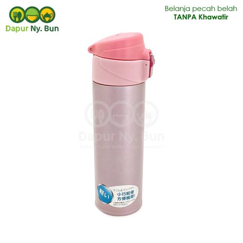 Foto Produk Botol Minum Termos Flip-Top M|N|S0 Ukuran 300ml/Flip-top Vacuum Bottle dari Dapur Ny.Bun